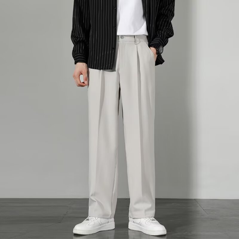 Pantalon décontracté mince et ajusté pour le travail