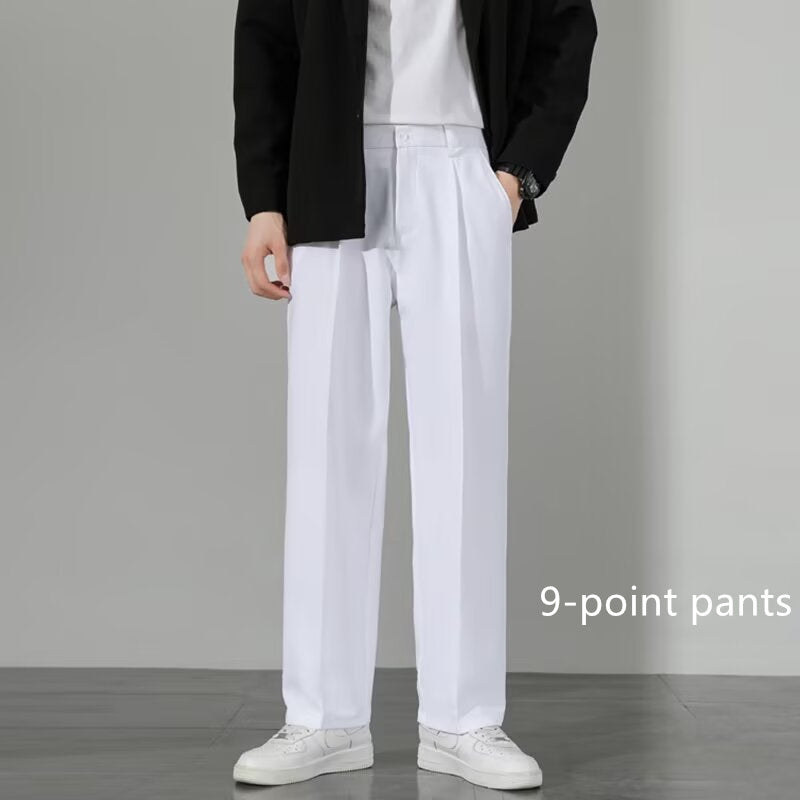 Pantalon décontracté mince et ajusté pour le travail