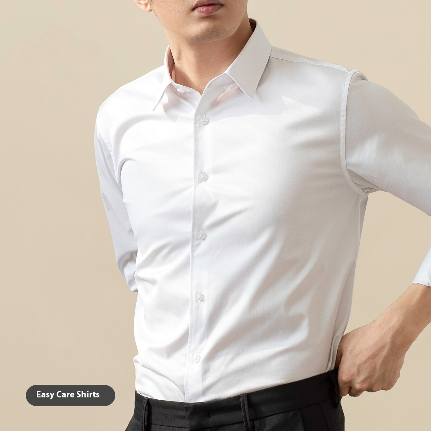 Men's Premium Shirt Non-ironing Cardigan