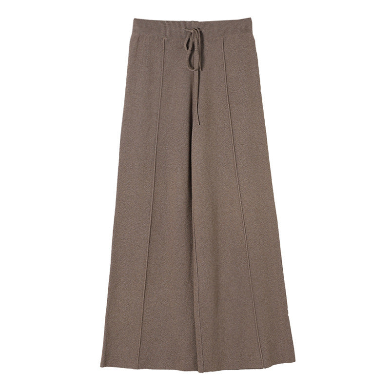 Loose Slimming And Straight Casual Wide-leg Pants For Women Grandma's Pants