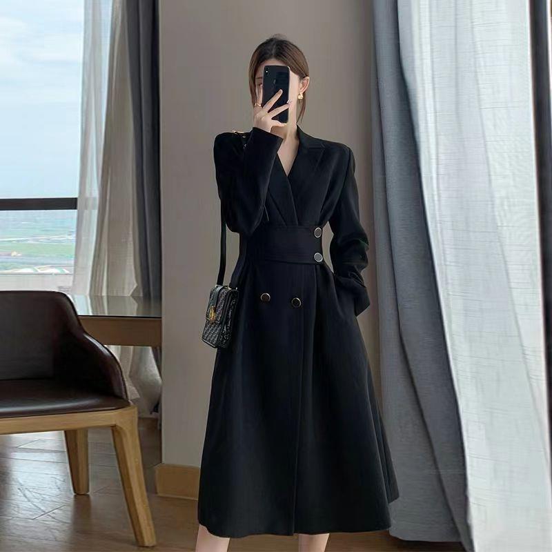 Loose Belly-covering Elegant Little Black Dress
