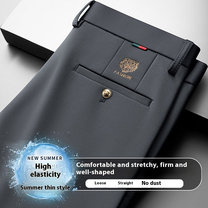 Pantalon de costume d'affaires pour hommes, pantalon décontracté.