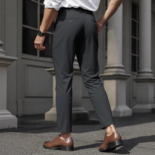 Pantalons d'affaires pour hommes Pantalons droits décontractés pour hommes