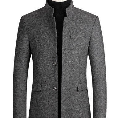 Manteau homme en coton et épais