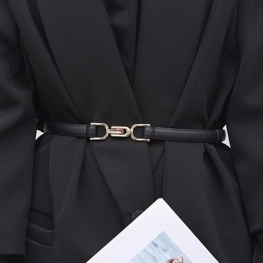Ceinture de taille simple et tendance pour costume de style coréen