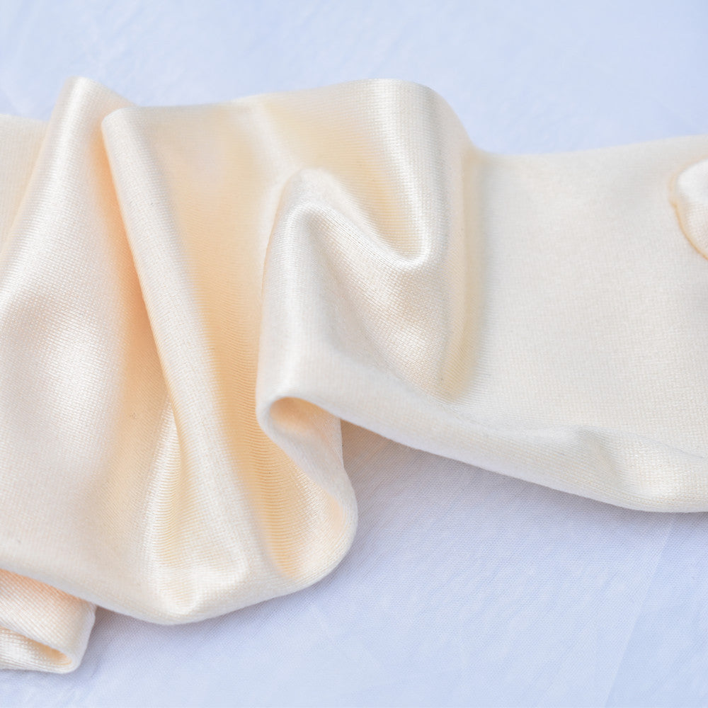 Gants longs en satin pour femme