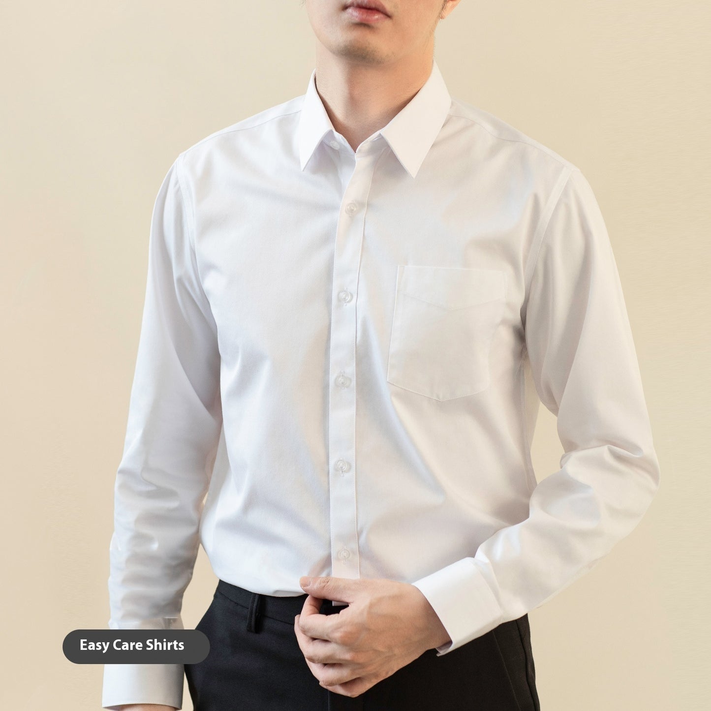 Men's Premium Shirt Non-ironing Cardigan