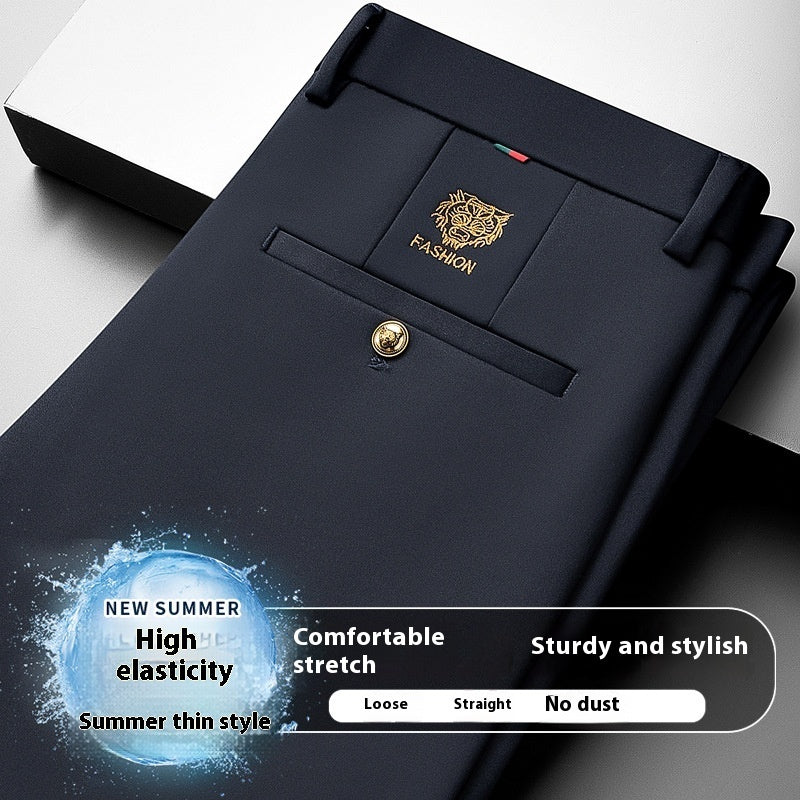 Pantalon de costume d'affaires pour hommes, pantalon décontracté.