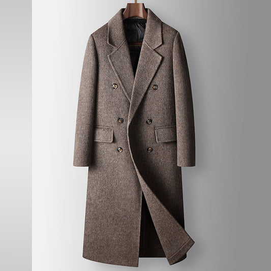 Manteau en laine pour homme automne et hiver