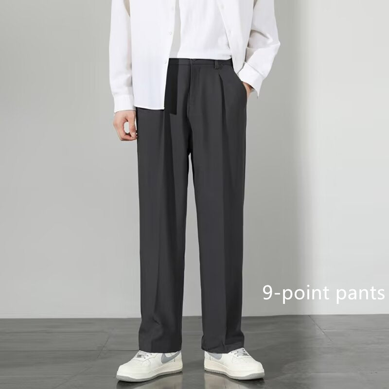 Pantalon décontracté mince et ajusté pour le travail