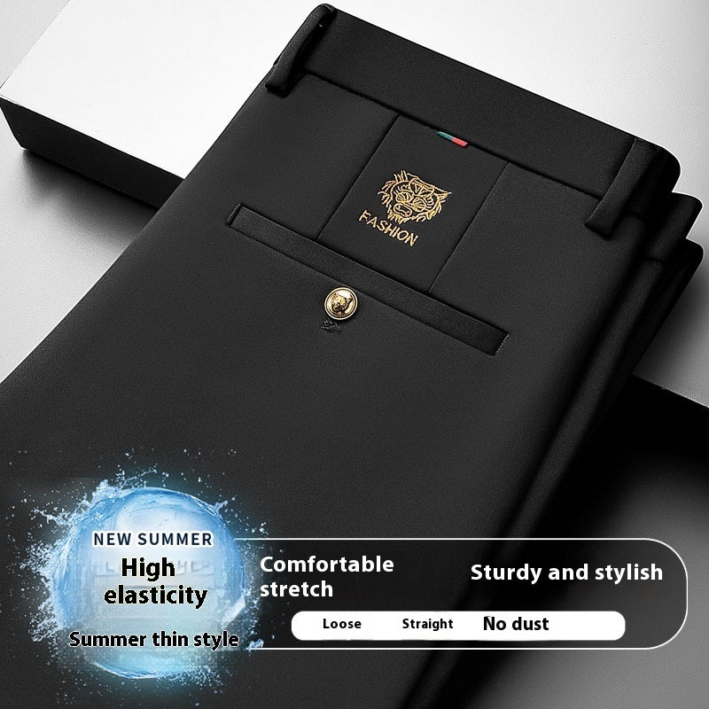 Pantalon de costume d'affaires pour hommes, pantalon décontracté.