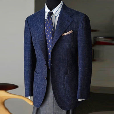 Haut de costume slim décontracté pour homme